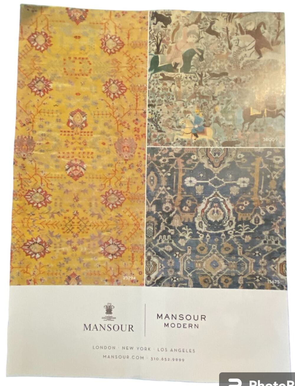 Mansour Print Ad Campaign Spring 2024 8x10 Original Magazine Luxury Modern